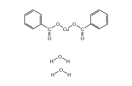 benzoic acid, copper(2+) salt, dihydrate
