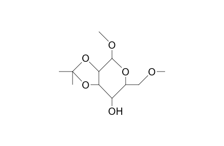 Methyl-2,3-O-isopropyliden-6-O-methyl.alpha.-D-mannopyranosid