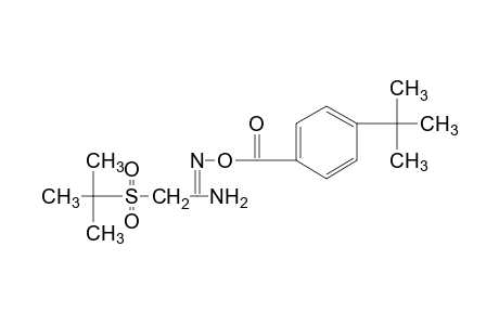 O-(p-tert-butylbenzoyl)-2-(tert-butylsulfonyl)acetamidoxime