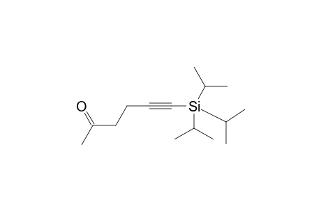 6-(Triisopropylsilyl)hex-5-yn-2-one