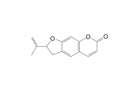 2-prop-1-en-2-yl-2,3-dihydrofuro[3,2-g]chromen-7-one