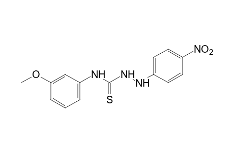 4-(m-methoxyphenyl)-1-(p-nitrophenyl)-3-thiosemicarbazide