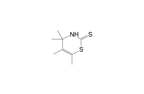 4,4,5,6-TETRAMETHYL-3,4-DIHYDRO-2H-1,3-THIAZIN-2-THIONE