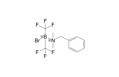 Bromobis(trifluoromethyl)borane, benzyldimethylamine-(N-B)