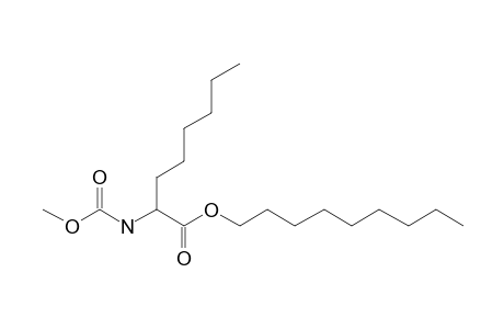 2-Aminocaprylic acid, N-methoxycarbonyl-, nonyl ester