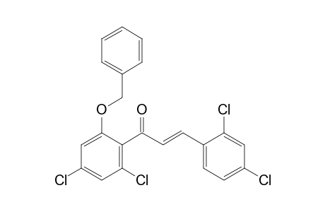 1-(2-BENZYLOXY-4,6-DICHLOROPHENYL)-3-(2,4-DICHLOROPHENYL)-2-PROPEN-1-ONE