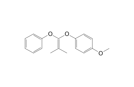 1-[(p-Methoxy)phenoxy]-1-phenoxy-2-methylpropene