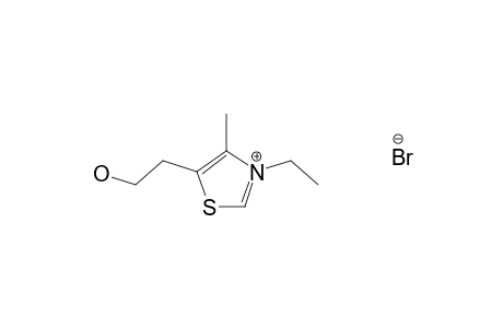 3-Ethyl-5-(2-hydroxyethyl)-4-methylthiazolium bromide