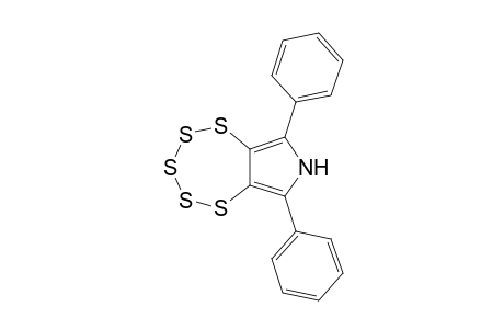 6,8-Diphenyl-7H-pentathiepino[6,7-c]pyrrole