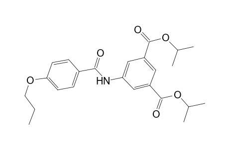 Diisopropyl 5-[(4-propoxybenzoyl)amino]isophthalate