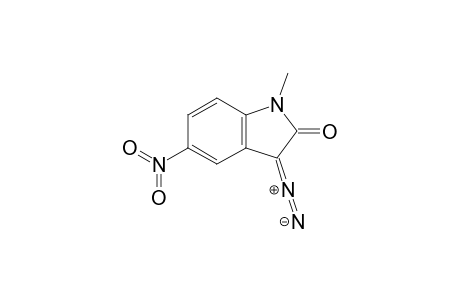 3-Diazonio-1-methyl-5-nitro-2-indololate