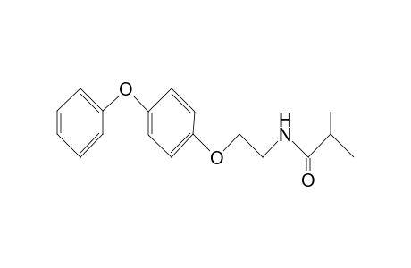 Propanamide, 2-methyl-N-[2-(4-phenoxyphenoxy)ethyl]-