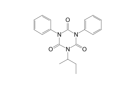 1-sec-BUTYL-3,5-DIPHENYL-s-TRIAZINE-2,4,6(1H,3H,5H)-TRIONE