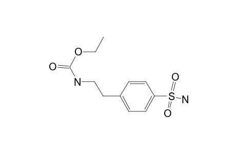 Carbamic acid, [2-[4-(aminosulfonyl)phenyl]ethyl]-, ethyl ester