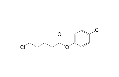 5-Chlorovaleric acid, 4-chlorophenyl ester