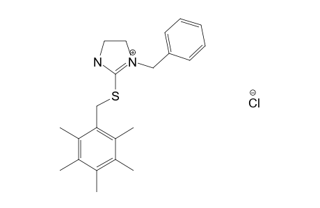 1-benzyl-2-[(2,3,4,5,6-pentamethyl)benzyl)thio]imidazolium chloride