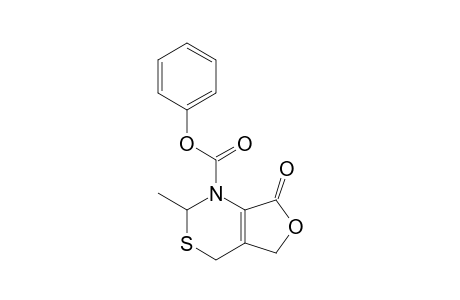 4H-Furo[3,4-d][1,3]thiazine-1-carboxylic acid, 1,2,5,7-tetrahydro-2-methyl-7-oxo-, phenyl ester