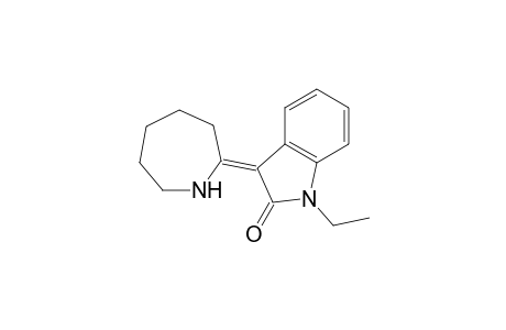 1-Ethyl-3-(hexahydroazepin-2-ylidene)-2-indolinone