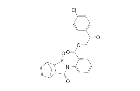 2-(4-chlorophenyl)-2-oxoethyl 2-(1,3-dioxo-3a,4,7,7a-tetrahydro-1H-4,7-methanoisoindol-2(3H)-yl)benzoate