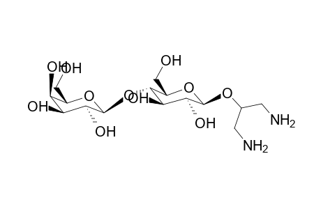 (1,3-Diamino-prop-2-yl)-4-O-(b-d-galactopyranosyl)-b-d-glucopyranoside