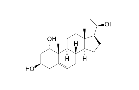 Pregn-5-ene-1,3,20-triol, (1.alpha.,3.beta.,20R)-