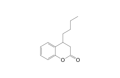2H-1-Benzopyran-2-one, 4-butyl-3,4-dihydro-