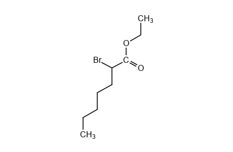 2-bromoheptanoic acid, ethyl ester