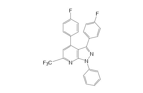 3,4-bis(p-fluorophenyl)-1-phenyl-6-(trifluoromethyl)-1H-pyrazolo[3,4b]pyridine