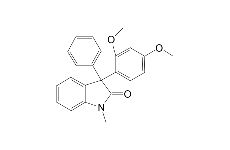 3-(2,4-Dimethoxyphenyl)-1-methyl-3-phenylindolin-2-one