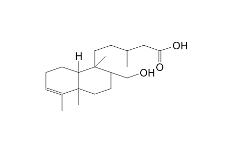 1-NAPHTHALENPENTANOIC ACID, 2-(HYDROXY)METHYL-1,2,3,4,4A,7,8,8A-OCTAHYDRO-.GAMMA.,1,4A,5-TETRAMETHYL-