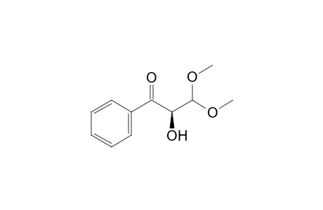 (R)-2-Hydroxy-3,3-dimethoxy-1-phenylpropan-1-one