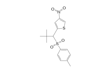 2,2-DIMETHYL-1-(4'-NITRO-2'-THIENYL)-PROPYL-PARA-TOLYL-SULFONE
