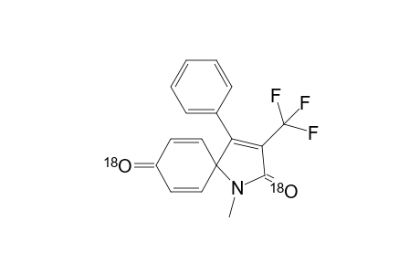 1-methyl-4-phenyl-3-(trifluoromethyl)-1-azaspiro[4.5]deca-3,6,9-triene-2,8-dione