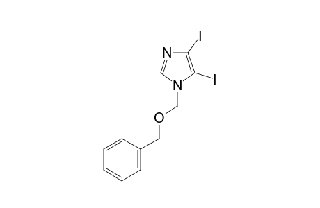 1-(benzyloxymethyl)-4,5-diiodo-imidazole
