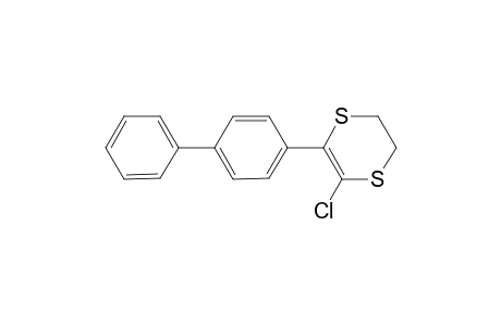 2-Chloro-3-(biphen-4'-yl)-1,4-dithiin