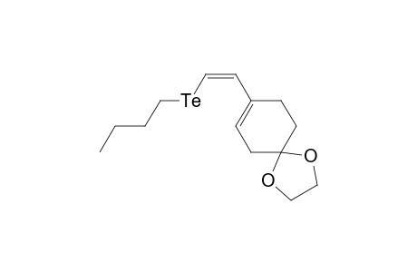 (Z)-[2-(1,4-Dioxaspiro[4,5]dec-7-en-8-yl)-vinyl]butyltelluride