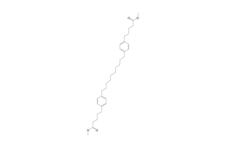 DIMETHYL-5,5'-DECANE-1,10-DIYLDI-(PARA-PHENYLENE)]-DIPENTANOATE