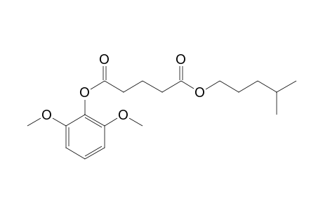 Glutaric acid, 2,6-dimethoxyphenyl isohexyl ester