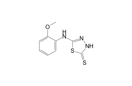 2-(o-methoxyanilino)-delta^2-1,3,4-thiadiazoline-5-thione