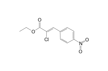 (Z)-2-chloro-3-(4-nitrophenyl)-2-propenoic acid ethyl ester