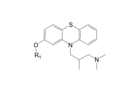 Levomepromazine-M (O-demethyl- glucuronide)