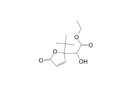 2-Furanacetic acid, 2-(1,1-dimethylethyl)-2,5-dihydro-.alpha.-hydroxy-5-oxo-, ethyl ester