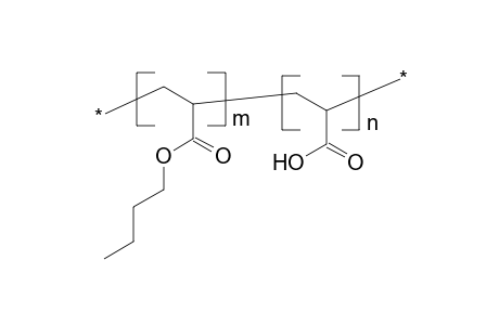 Poly(butylacrylate-co-acrylic acid)