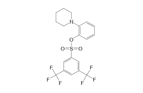 alpha,alpha,alpha,alpha',alpha',alpha'-HEXAFLUORO-3,5-XYLENESULFONIC ACID,o-PIPERIDINOPHENYL ESTER