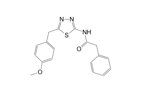 N-[5-(4-methoxybenzyl)-1,3,4-thiadiazol-2-yl]-2-phenylacetamide