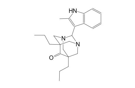 2-(2-methyl-1H-indol-3-yl)-5,7-dipropyl-1,3-diazatricyclo[3.3.1.1~3,7~]decan-6-one