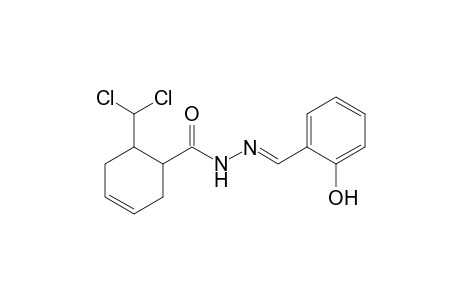 6-(dichloromethyl)-3-cyclohexene-1-carboxylic acid, salicylidenehydrazide