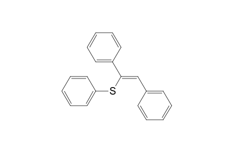 [(Z)-1,2-diphenylethenyl]sulfanylbenzene