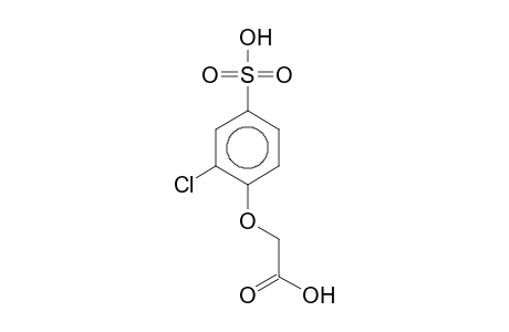 (2-Chloro-4-sulfophenoxy)acetic acid