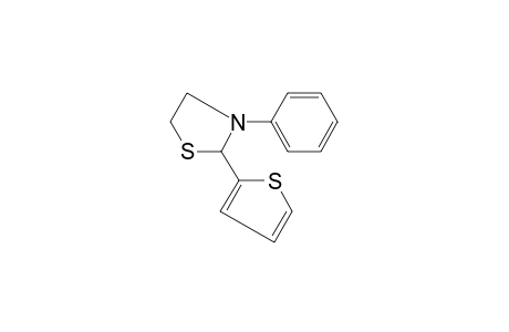 3-Phenyl-2-(2-thienyl)-1,3-thiazolidine